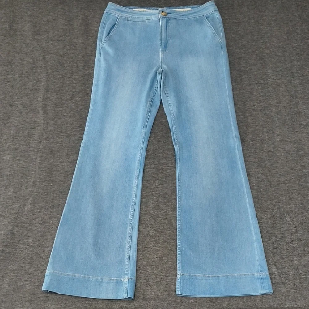 Pilcro and the Letterpress By Anthropologie High Rise Bootcut Jeans Size 29 - Picture 1 of 10